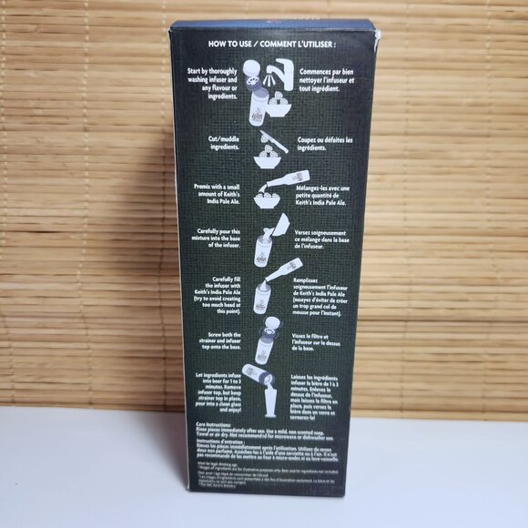 Alexander Keith's India Pale Ale Beer Flavour Infuser New Unused with Box - Picture 4 of 11